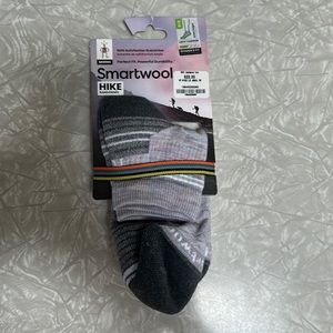 Smartwool brand ankle high hiking socks, ladies size medium